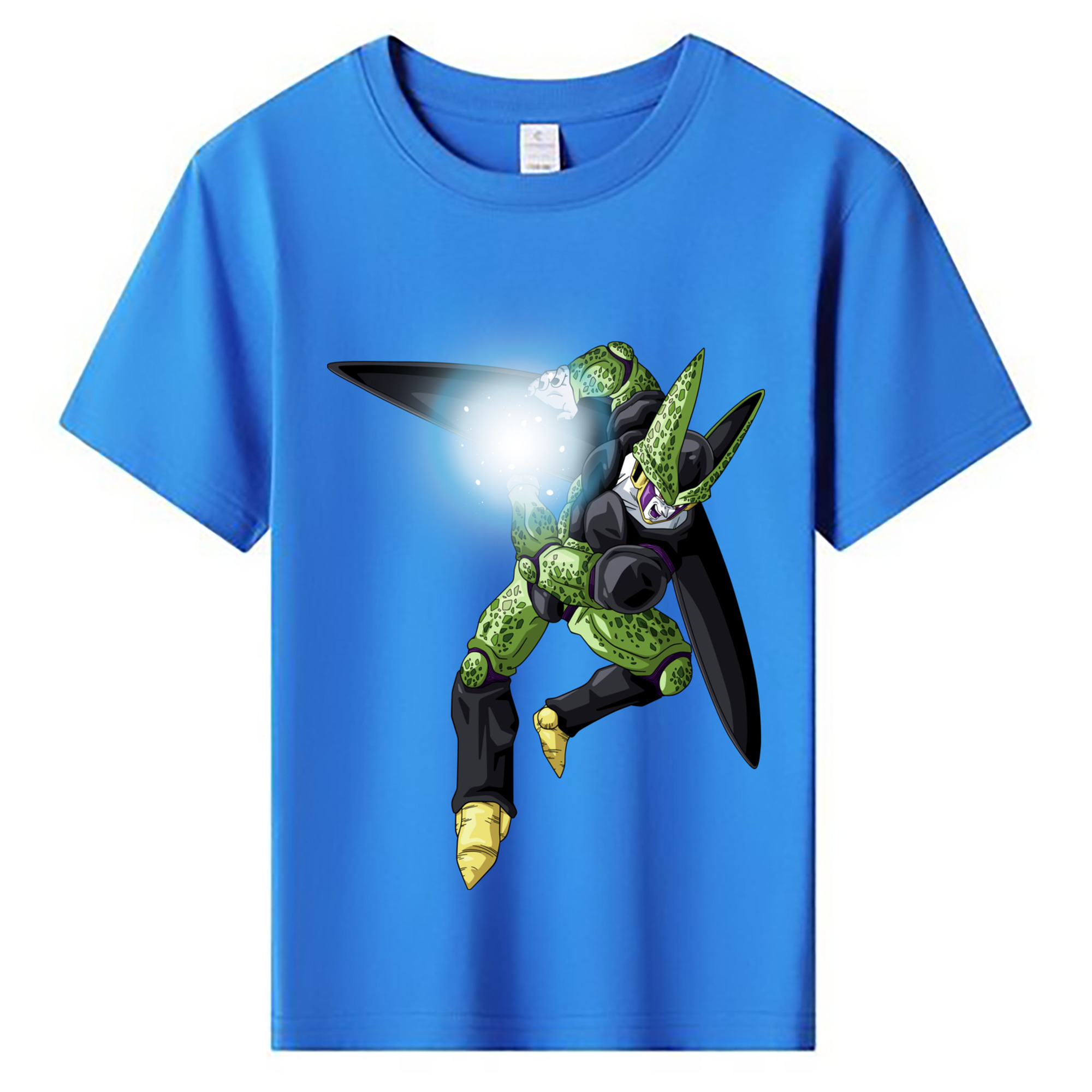 （画像用） ドラゴンボール セル DRAGON BALL Cell 綿100％キッズTシャツ（フロントプリント）